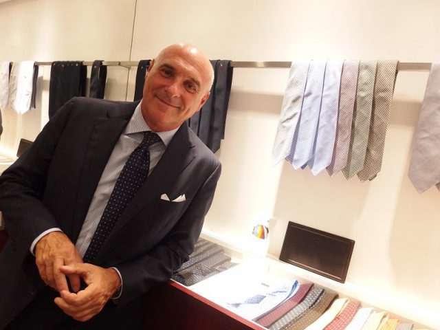 マリネッラ ナポリ 丸の内 コラム お勧め マウリッツィオが教える ネクタイの選び方とは E Marinella Napoli マリネッラ ナポリ