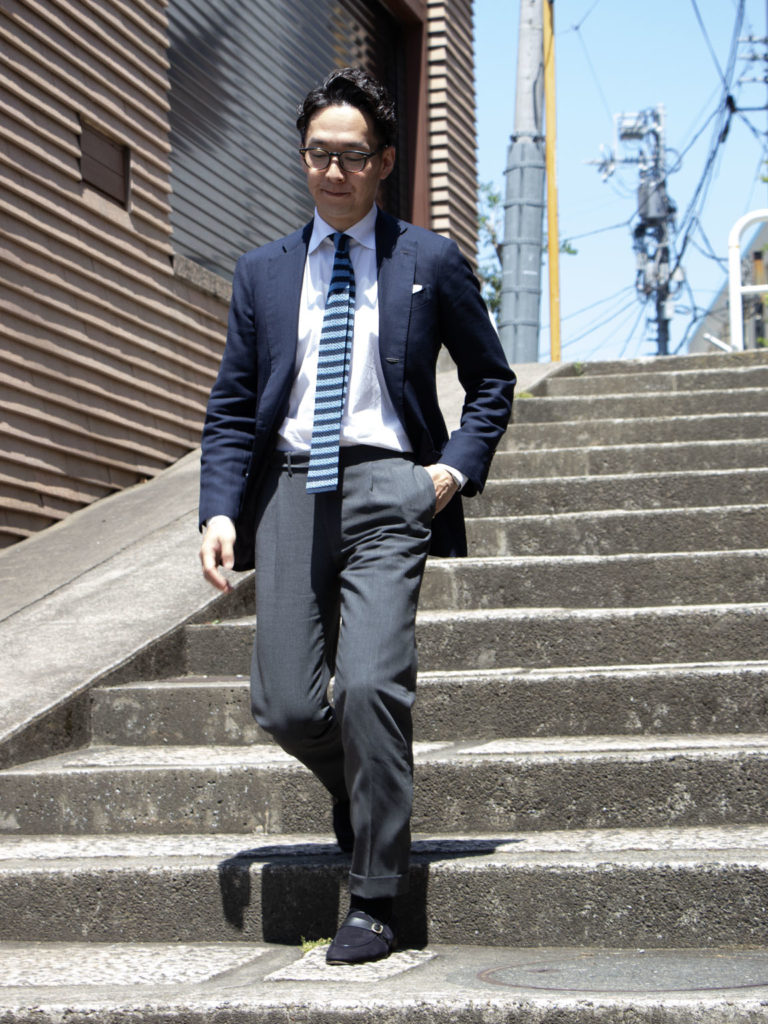 TIES】STYLE SAMPLE ”KNIT TIES”ニットタイ | E.Marinella Napoli  