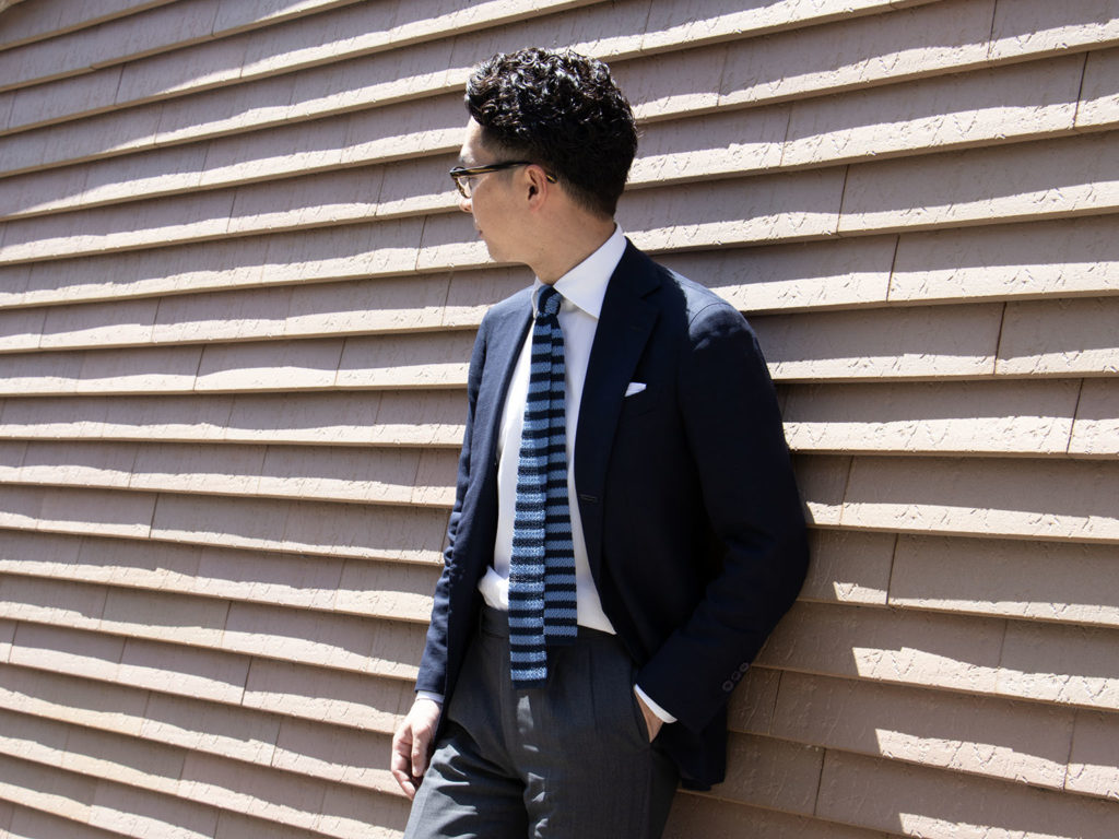 TIES】STYLE SAMPLE ”KNIT TIES”ニットタイ | E.Marinella Napoli  