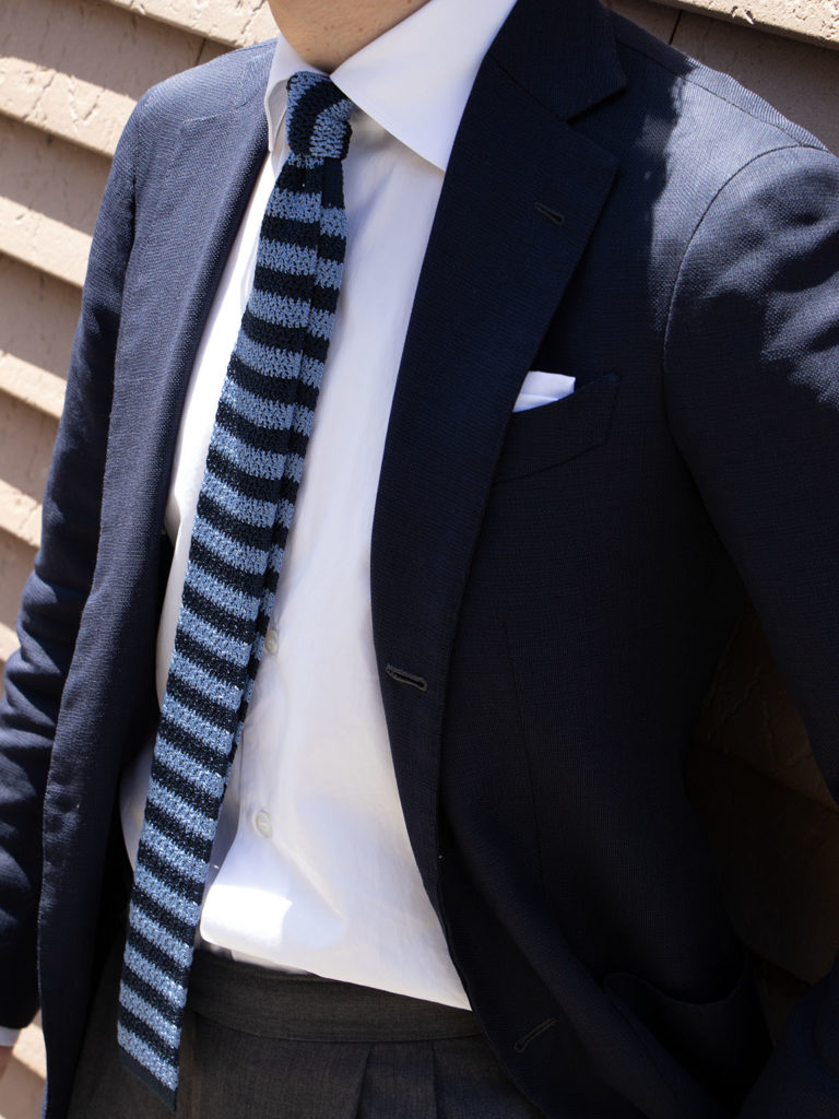 TIES】STYLE SAMPLE ”KNIT TIES”ニットタイ | E.Marinella Napoli  