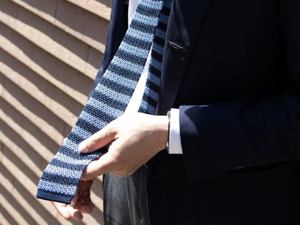 TIES】STYLE SAMPLE ”KNIT TIES”ニットタイ | E.Marinella Napoli  