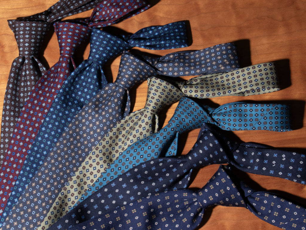 TIES】NEW ARRIVAL～❝ウール小紋タイが入荷しました❞～ | E