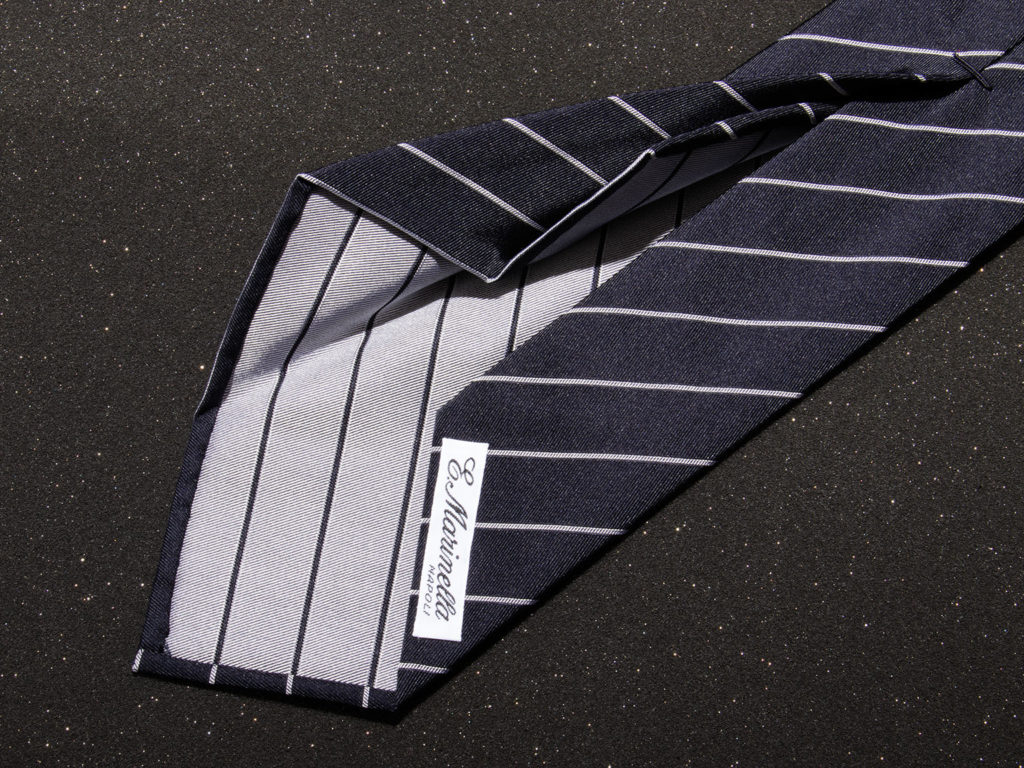 E. Marinella シルバー ネクタイ TIES】NEW ARRIVAL ❝ジャカード レジメンタル『ロンドンスタイル